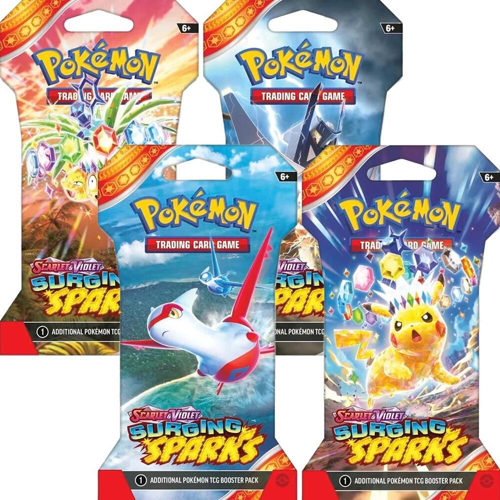 Pokemon Surging Sparks Sleeved Booster Pack