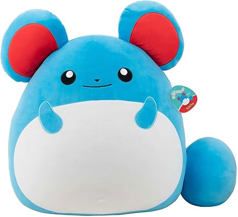 Squishmallows Original 20-Inch Marill Pokémon Plush - Ultrasoft Official Jazwares Plush (Jumbo)