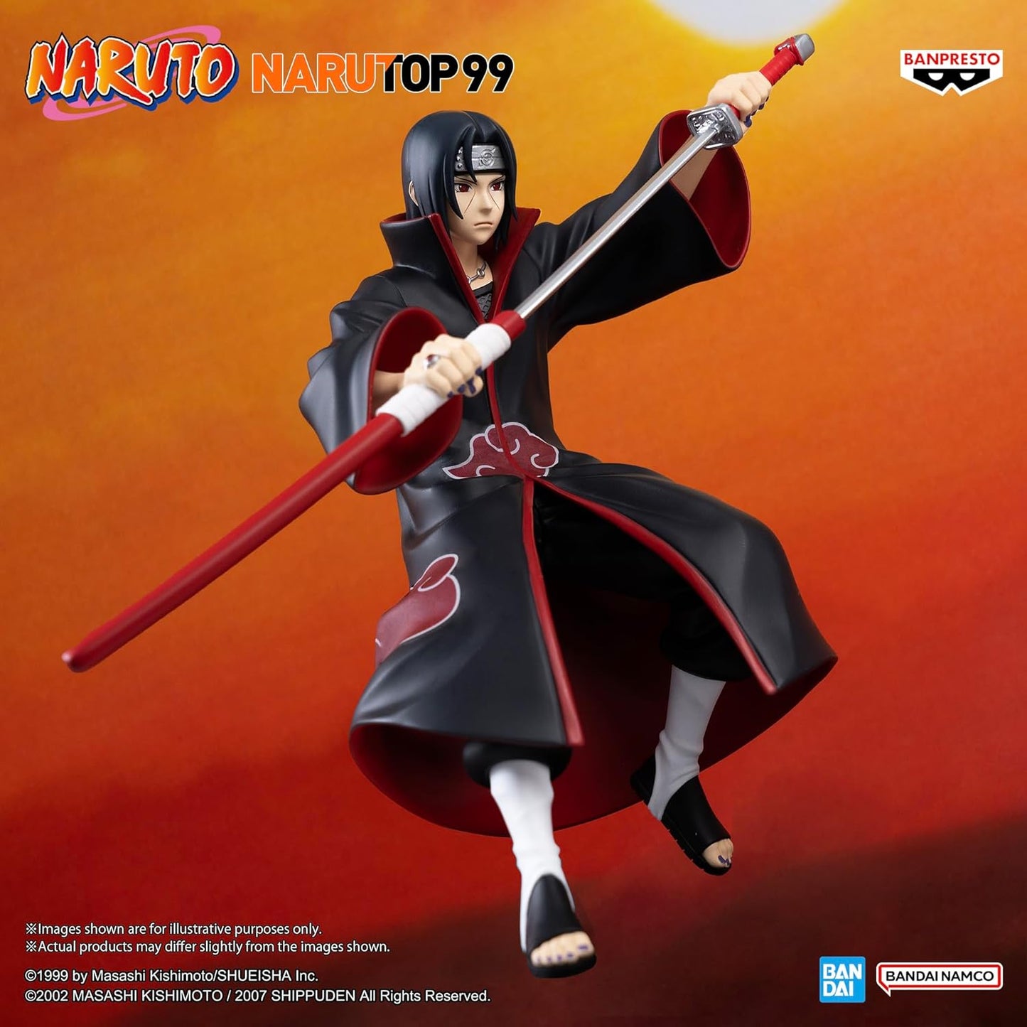 Banpresto - Naruto - Uchiha Itachi, Bandai Spirits Narutop99 Figure