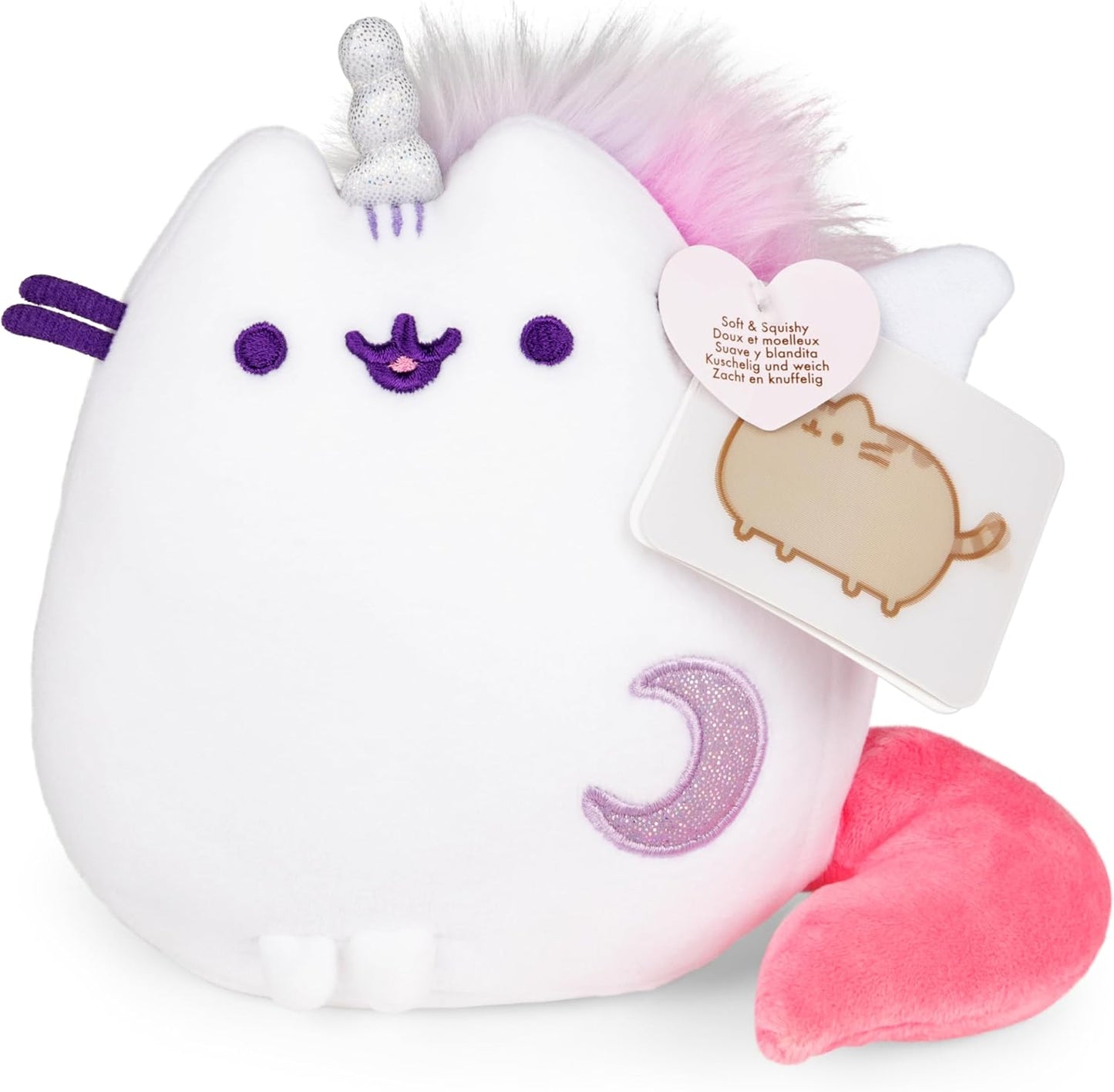 GUND Pusheen Squisheen Sitting Pose 6 inch - White