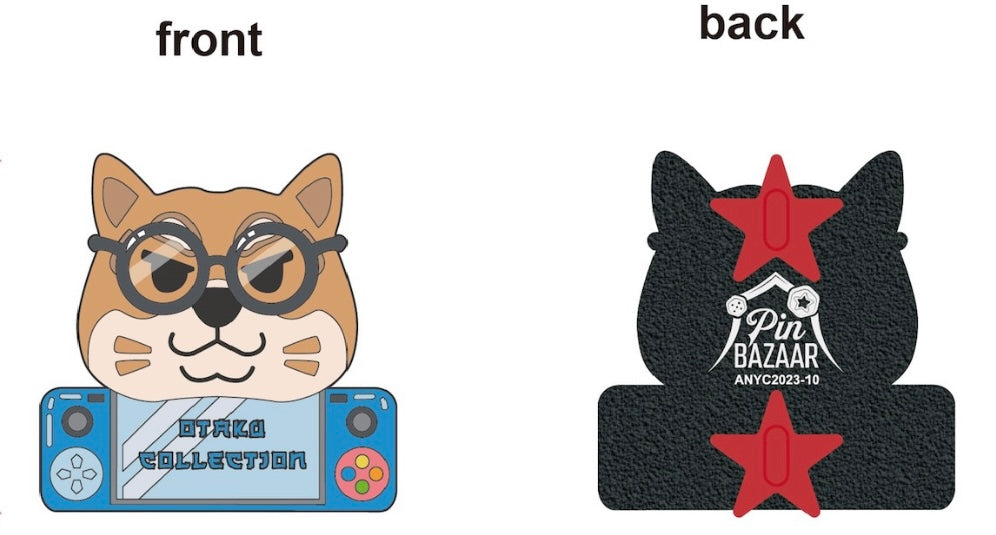 Anime NYC 2023 Otaku Collection Pin