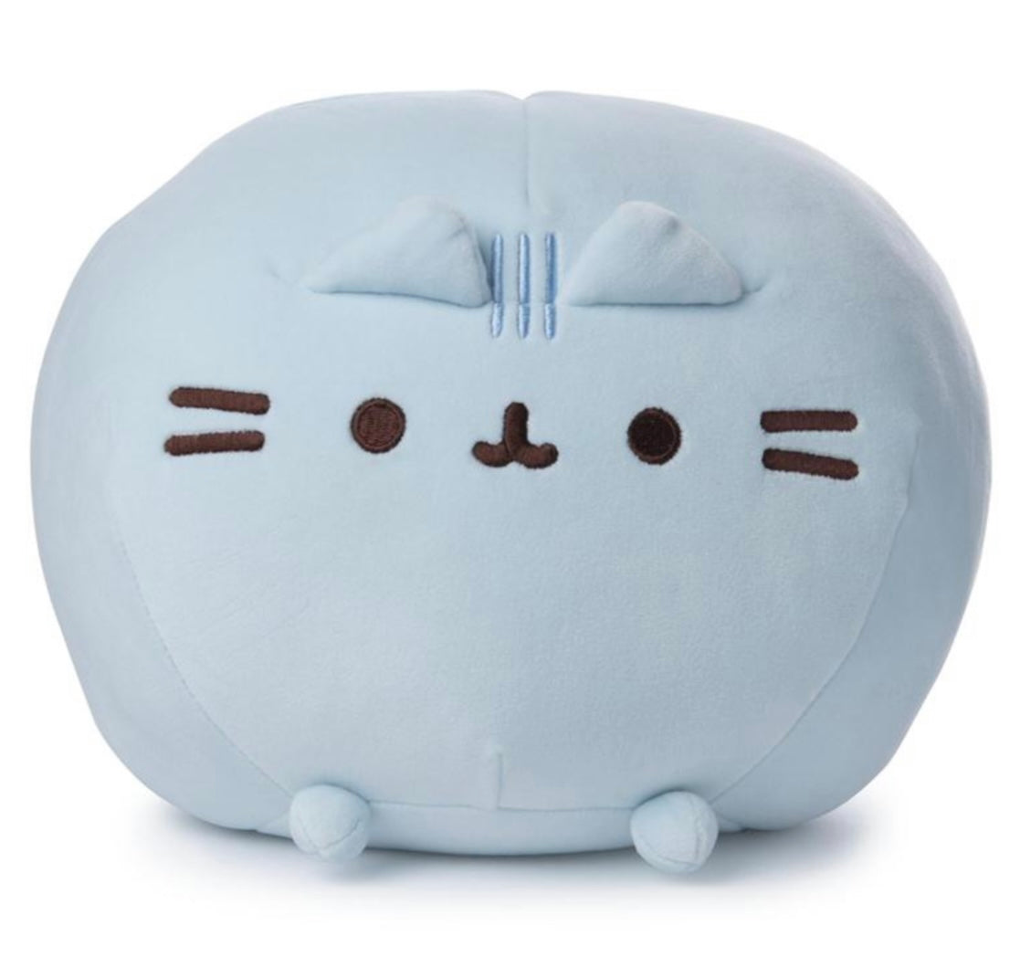 GUND Pusheen Squisheen, Blue Round, 11 IN