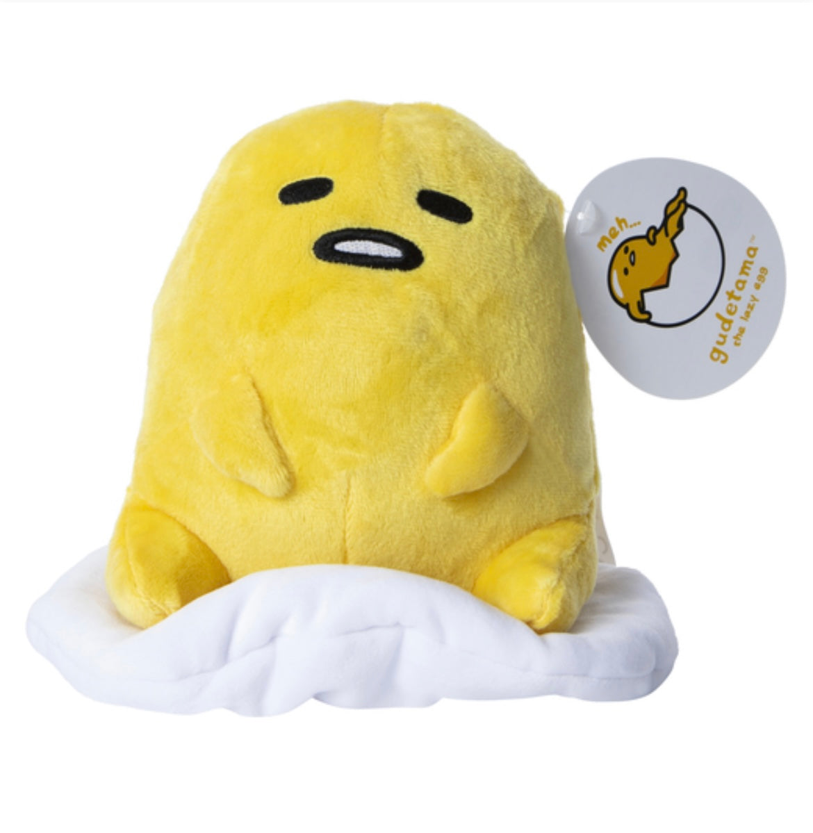 Sanrio Sitting Gudetama 8 inch plush