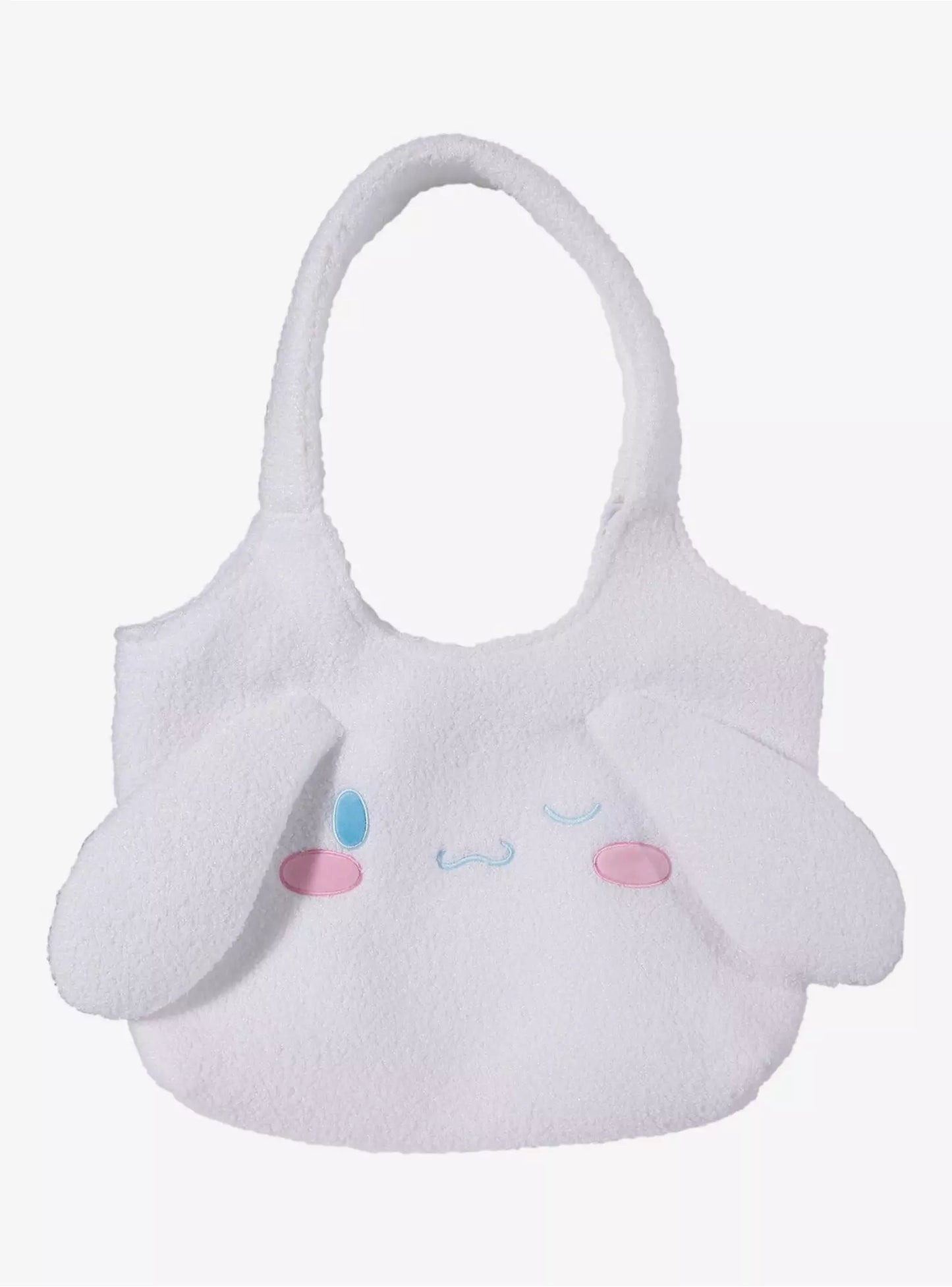 Cinnamoroll Face Sherpa Tote Bag