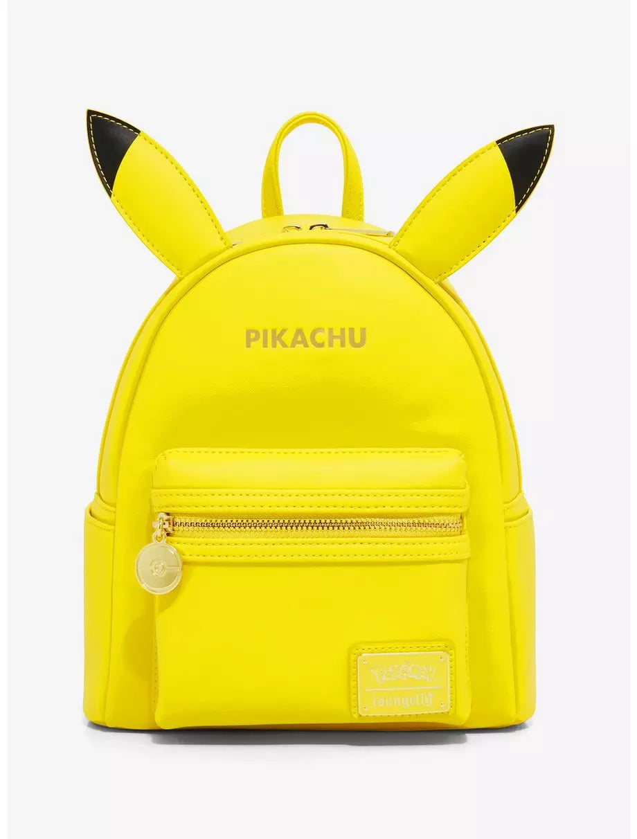 Loungefly Pokemon Pikachu Minimalist Figural Mini Backpack OtakuCollection.us
