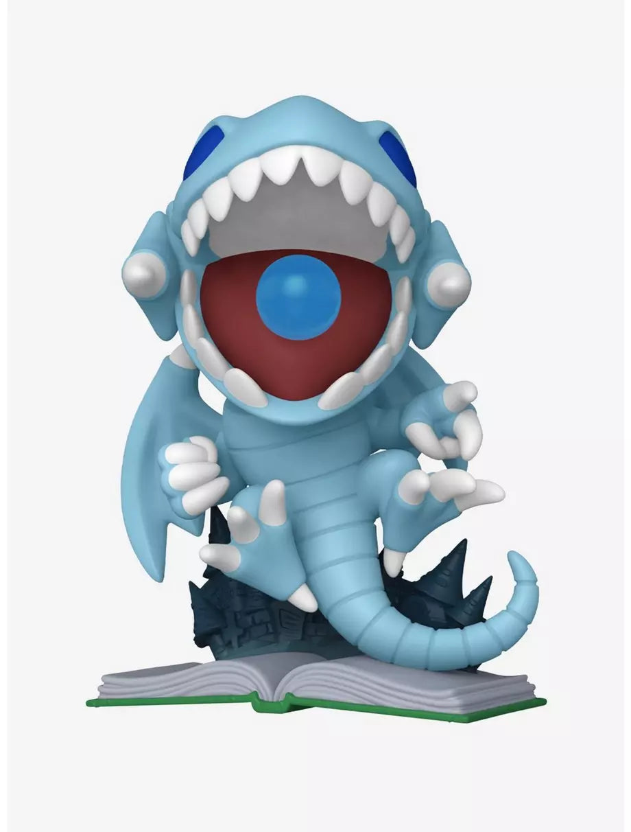 Funko Yu-Gi-Oh! Pop! Animation Blue-Eyes Toon Dragon (Glow In The Dark) Vinyl Figure Hot Topic Exclusive