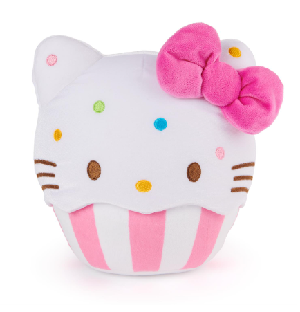 GUND Sanrio Hello Kitty Cupcake, 8 inch plush