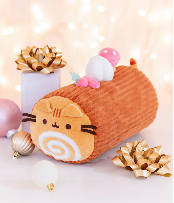 GUND Pusheen Yule Log Plush Christmas Exclusive 11.75”