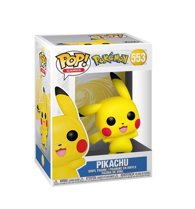 Funko POP! Games Pokemon: Pikachu (Waving) Vinyl Figure