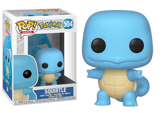 Funko POP! Games Pokemon: Squirtle Vinyl Figure