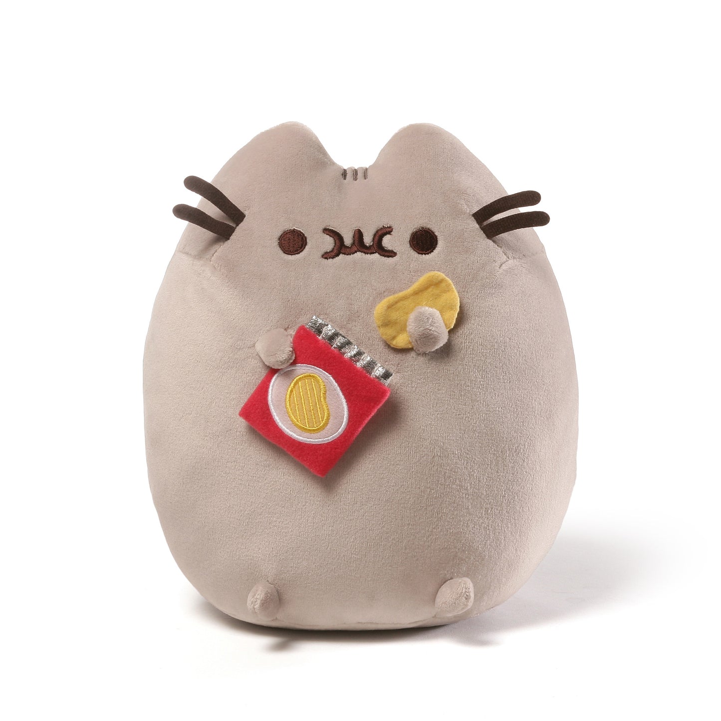 GUND Pusheen with Potato Chips 9.5"
