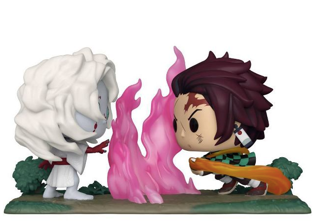 Funko POP! Moment: Demon Slayer: Kimetsu no Yaiba Tanjiro VS. Rui 4.25-in Vinyl Figure
