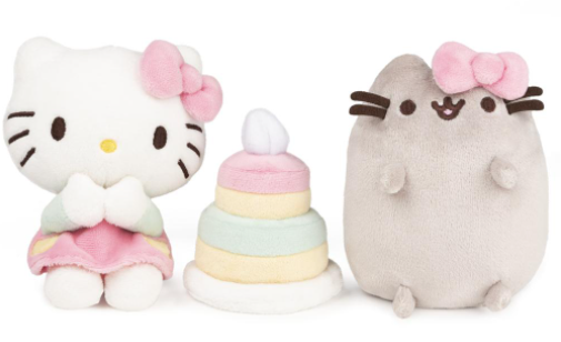 GUND Hello Kitty X Pusheen Best Friend Collector Set