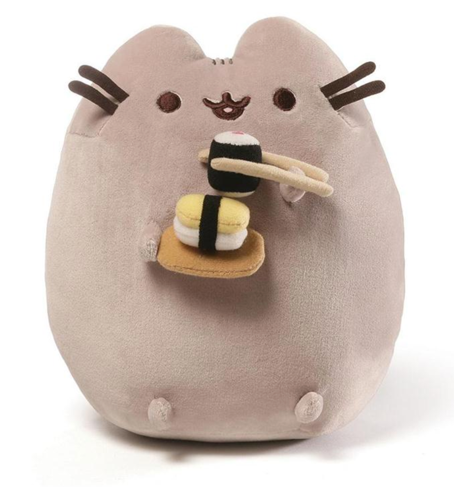GUND Pusheen with Sushi 9.5"