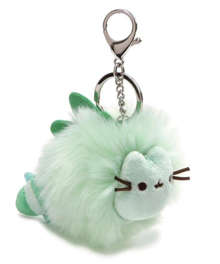 GUND Pusheenosaurus Pom Keychain, 4"