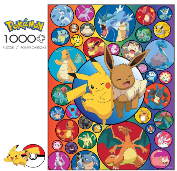 Buffalo Games - Pokemon - Pokemon Bubbles - 1000 Piece Jigsaw Puzzle
