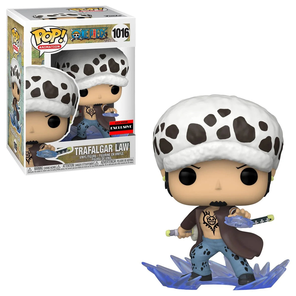 Funko POP! Animation One Piece Trafalgar Law Room Attack Vinyl Figure - AAA Anime Exclusive