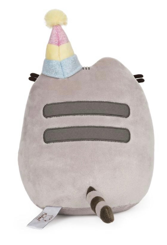 GUND Pusheen with Birthday Cake