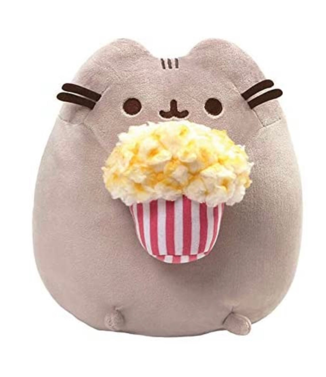 GUND Pusheen With Popcorn, 9.5”