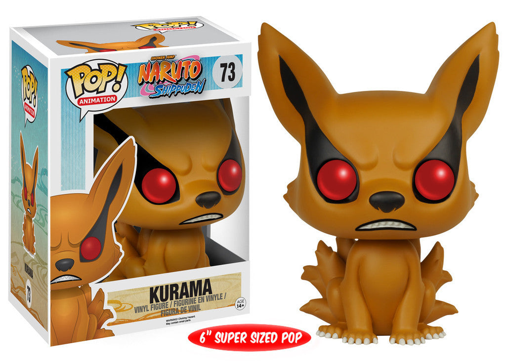 Funko POP! Animation Naruto Shippuden Kurama 6" Vinyl Figure