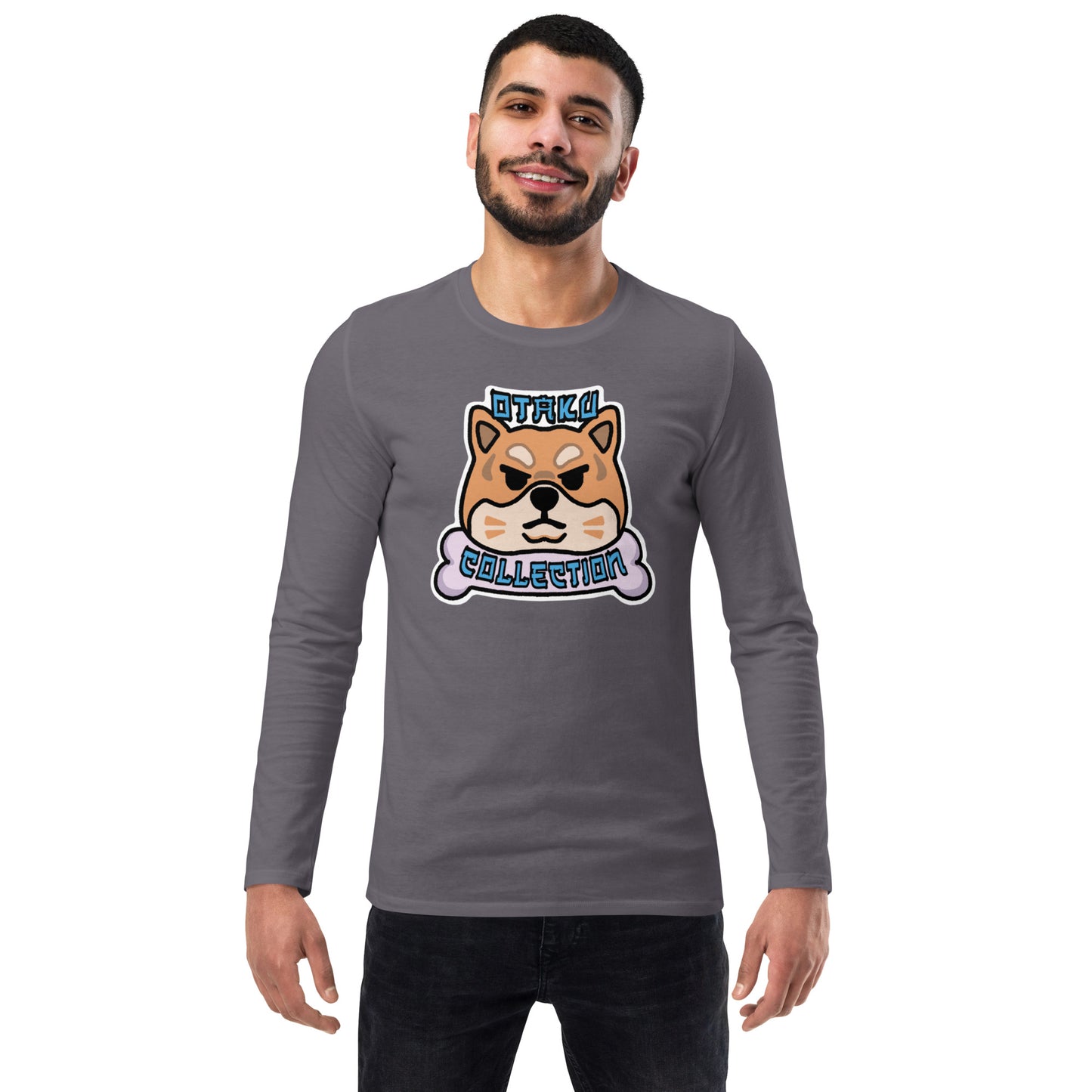 Unisex fashion long sleeve shirt with Otaku Collection logo