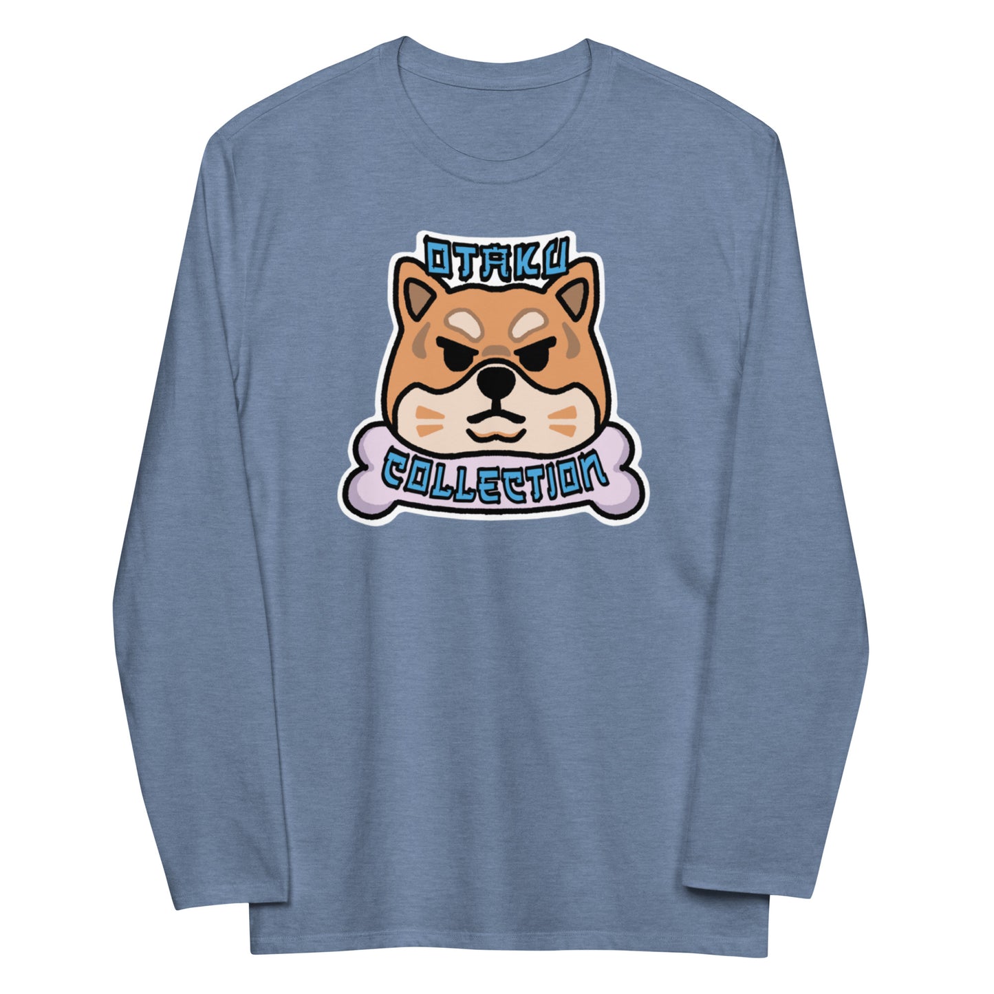 Unisex fashion long sleeve shirt with Otaku Collection logo