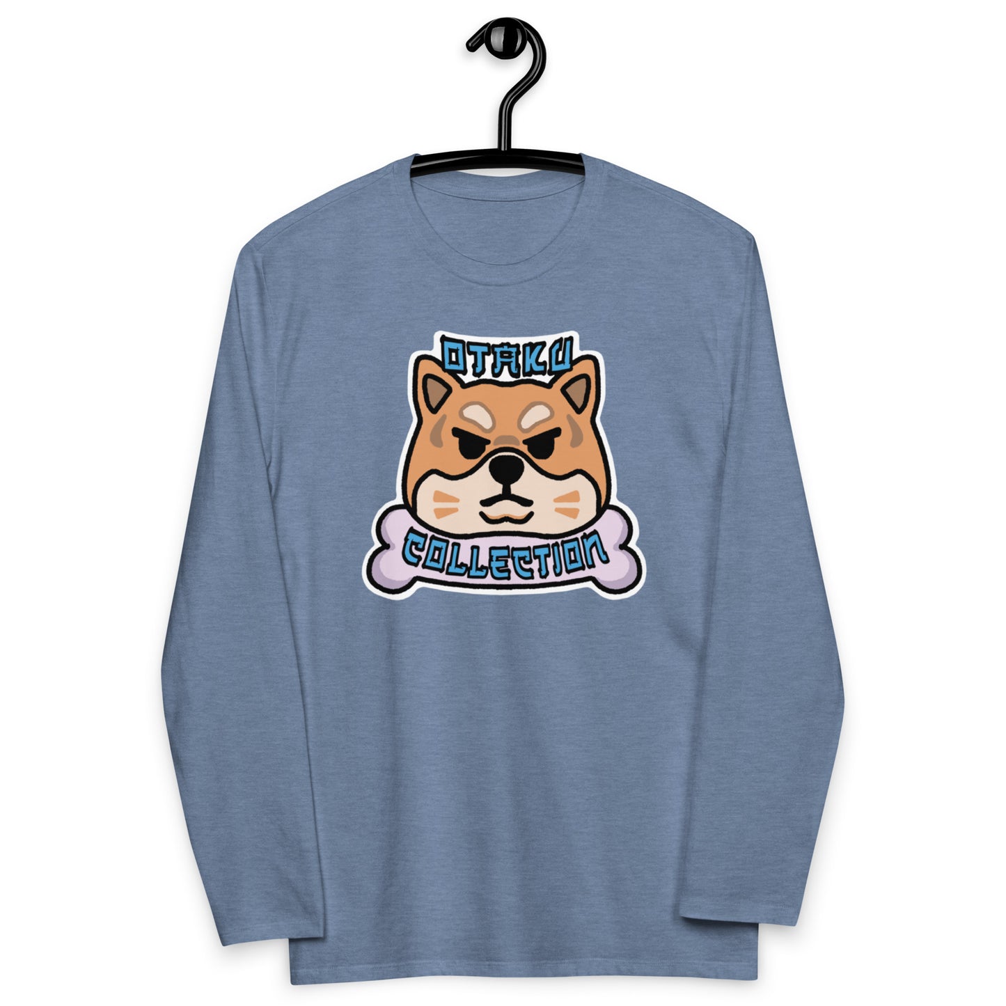 Unisex fashion long sleeve shirt with Otaku Collection logo