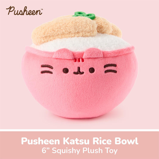 Pusheen Katsu Rice Bowl, 6" inch
