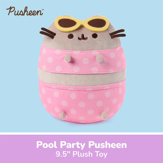 Pool Party Pusheen, 9.5" Inch