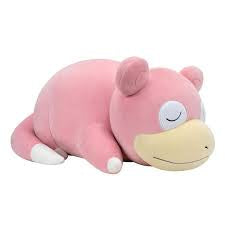 Pokemon Slowpoke sleeping squishmallow