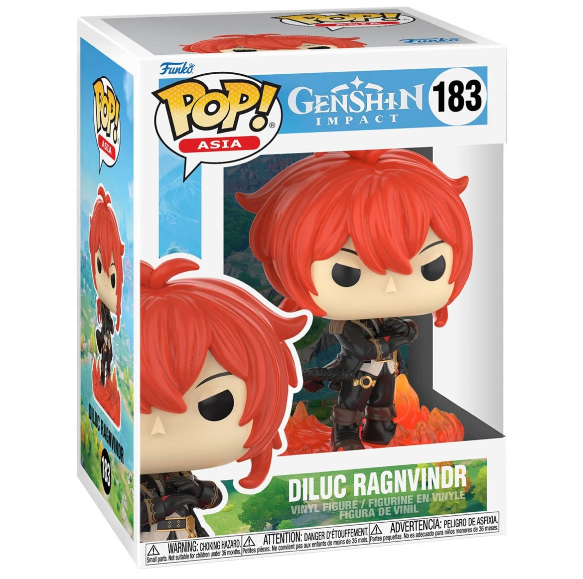 Funko POP! Asia Genshin Impact Diluc Ragnvindr