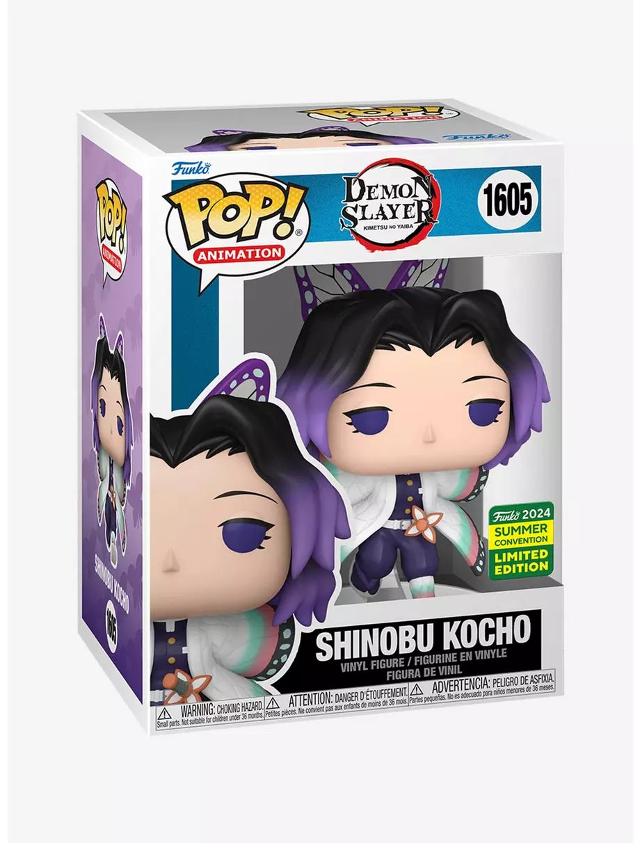 Funko Pop! Animation Demon Slayer: Kimetsu no Yaiba Shinobu Kocho Limited Edition Vinyl Figure