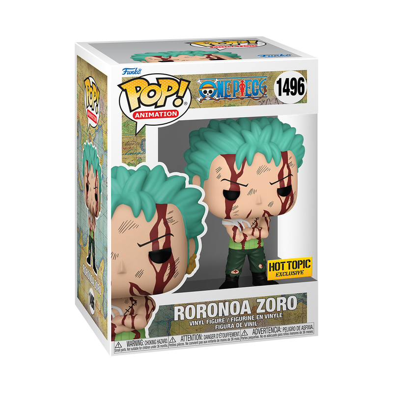 Funko POP! Animation One Piece Roronoa Zoro Hot Topic Exclusive