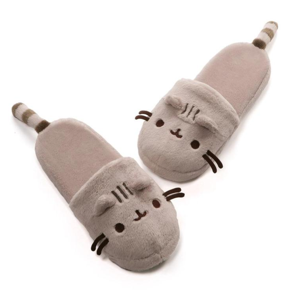 GUND Pusheen Slippers, One Size Fits Most