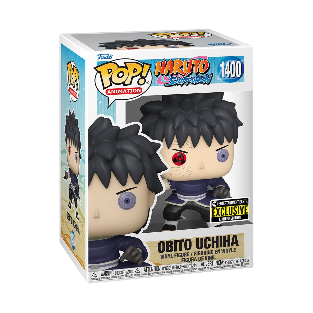 Funko POP! Animation Naruto Shippuden "Obito Uchiha" Entertainment Exclusive