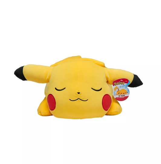 Pokemon Pikachu Sleeping Kids' Plush Buddy 18"