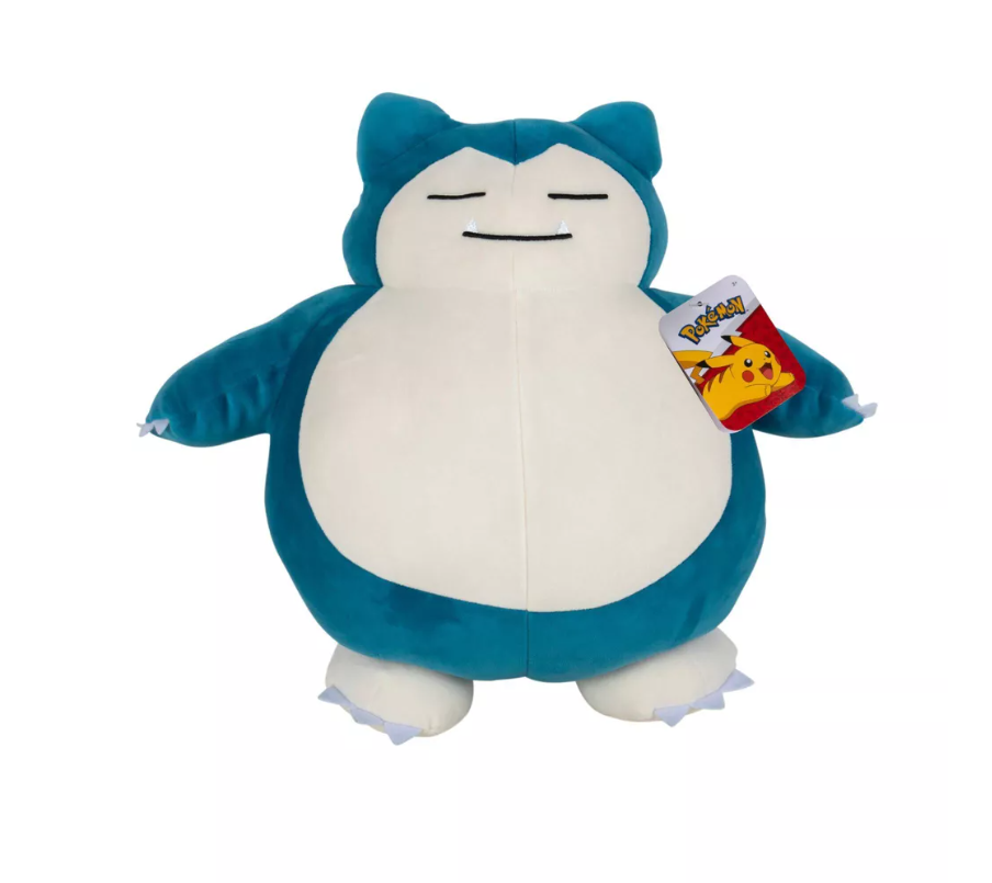 Pokemon Snorlax Sleeping Kids' Plush Buddy 18"