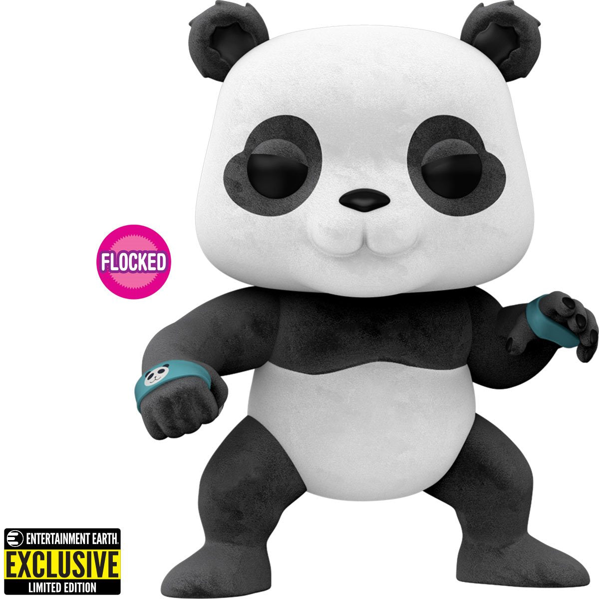 Funko POP! Animation Jujutsu Kaisen Panda Flocked Vinyl Figure #1374 - Entertainment Earth Exclusive
