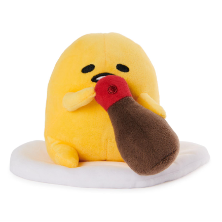 Gudetama with Soy Sauce, 5 inch plush