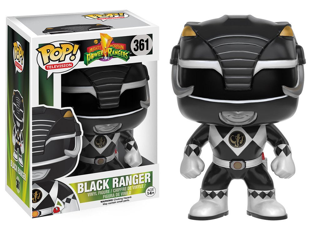 Funko Television POP! Power Rangers "Black Ranger" Vinyl Figure