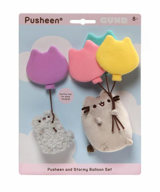 GUND Pusheen and Stormy Clings, 8" inch