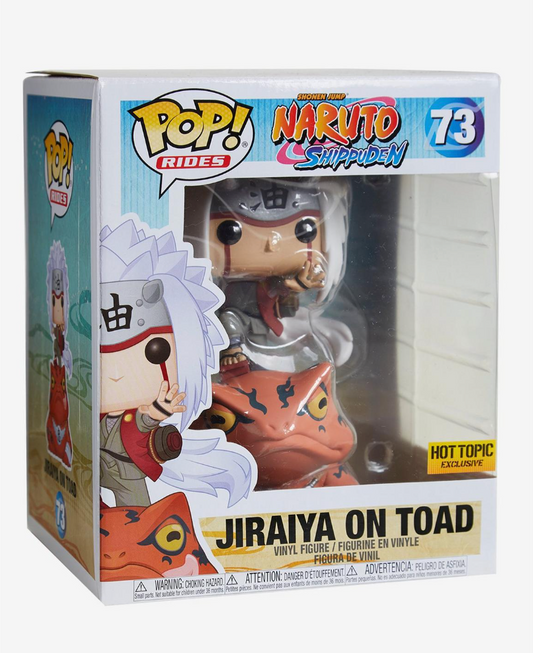 Funko POP! Rides Animation Naruto Jiraiya On Toad Vinyl Figure Hot Topic Exclusive