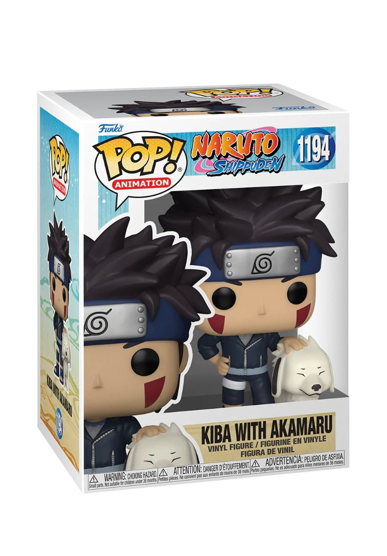Funko POP! Animation Naruto Shippuden Kiba with Akamaru