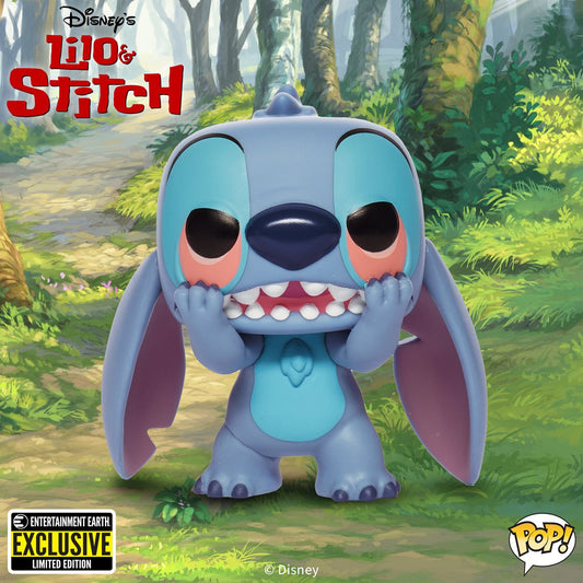 Funko POP! Disney Lilo & Stitch Annoyed Stitch Vinyl Figure - Entertainment Earth Exclusive