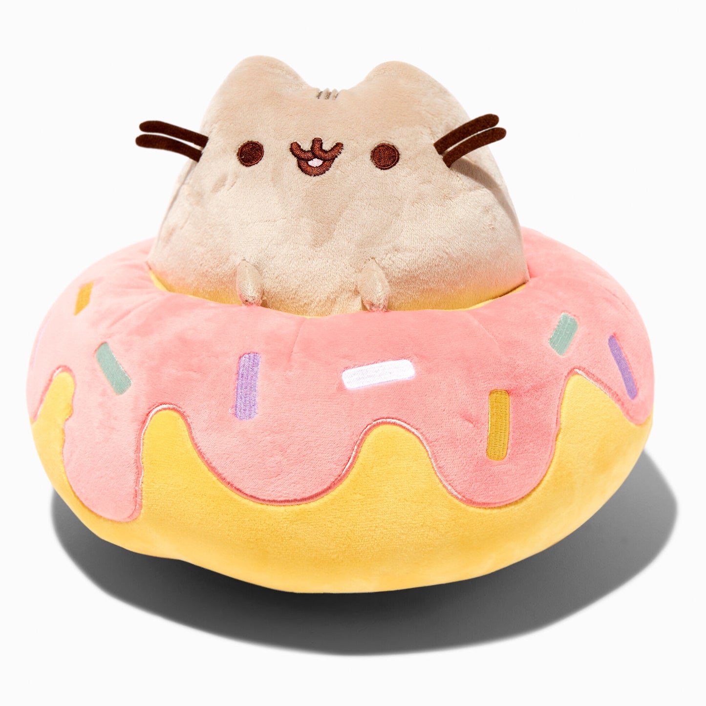 GUND Pusheen 6'' Donut Floatie Plush Toy Plush Claire's Exclusive