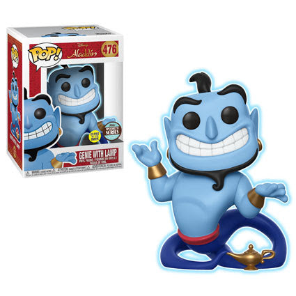 Funko POP! Disney Aladdin's "Genie with Lamp" GITD Specialty Series Exclusive